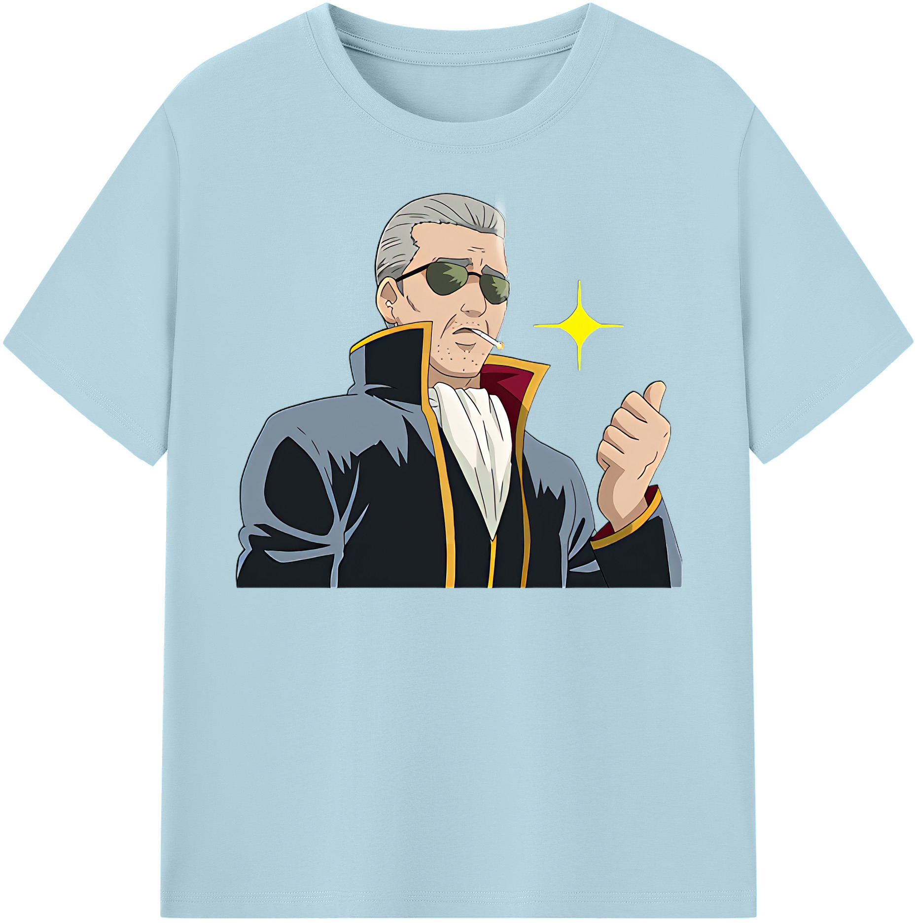 （画像用） ぎんたま 坂田銀時（さかたぎんとき） 神楽 志村新八（しむら しんぱち） GINTAMA Sakata Gintoki Kagura Shimura Shinpachi 綿100％半袖Tシャツ（フロントプリント）